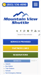 Mobile Screenshot of mtnviewshuttle.com